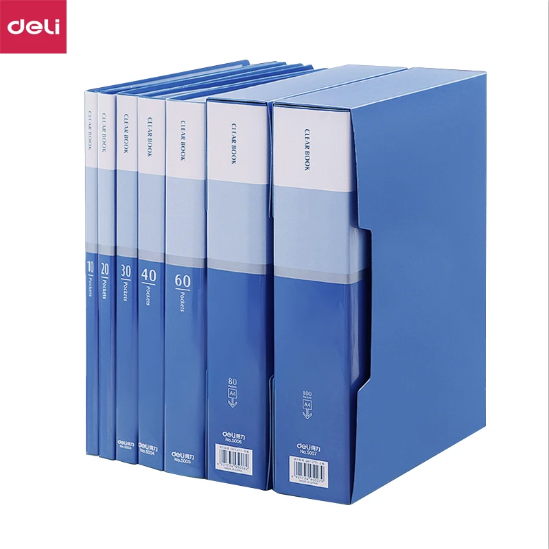 us 10 27 15 off deli 40 60 100 pocket plastic paper office file folders folder bag with pockets organizer a4 material escolar document holder in office 15 folder
