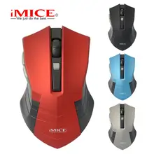 IMICE 2,4G Беспроводная игровая мышь 1600 dpi компьютерная ПК мышь для лэптопа для офисной работы Беспроводная игровая мышь