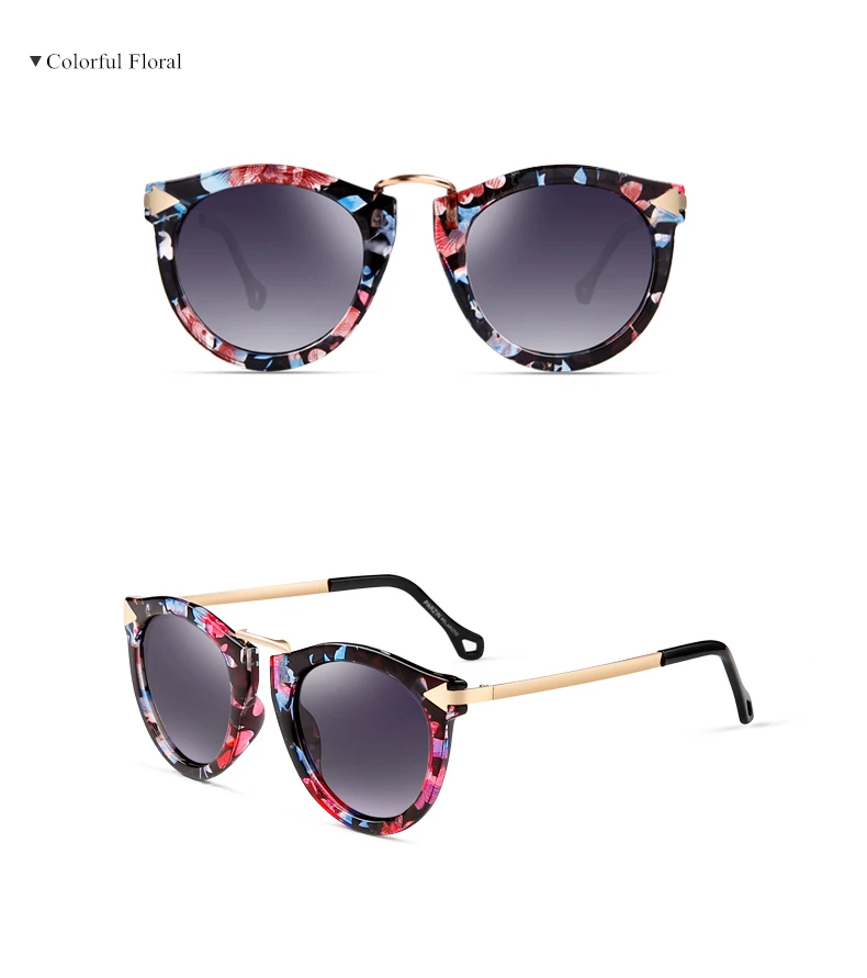 Женские винтажные солнцезащитные очки PARZIN, круглые солнцезащитные очки, женские поляризованные солнцезащитные очки премиум-класса, чехол UV Protection 400