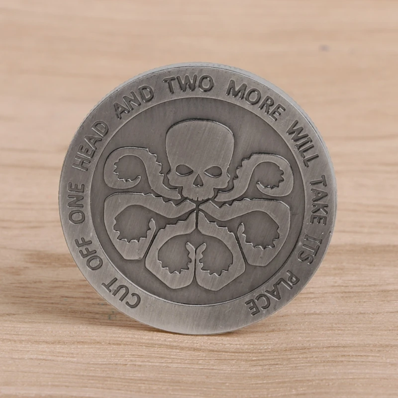 Commemorative Coin SHIELD Movie Collection Gifts Souvenir Crafts Art Bitcoin BTC