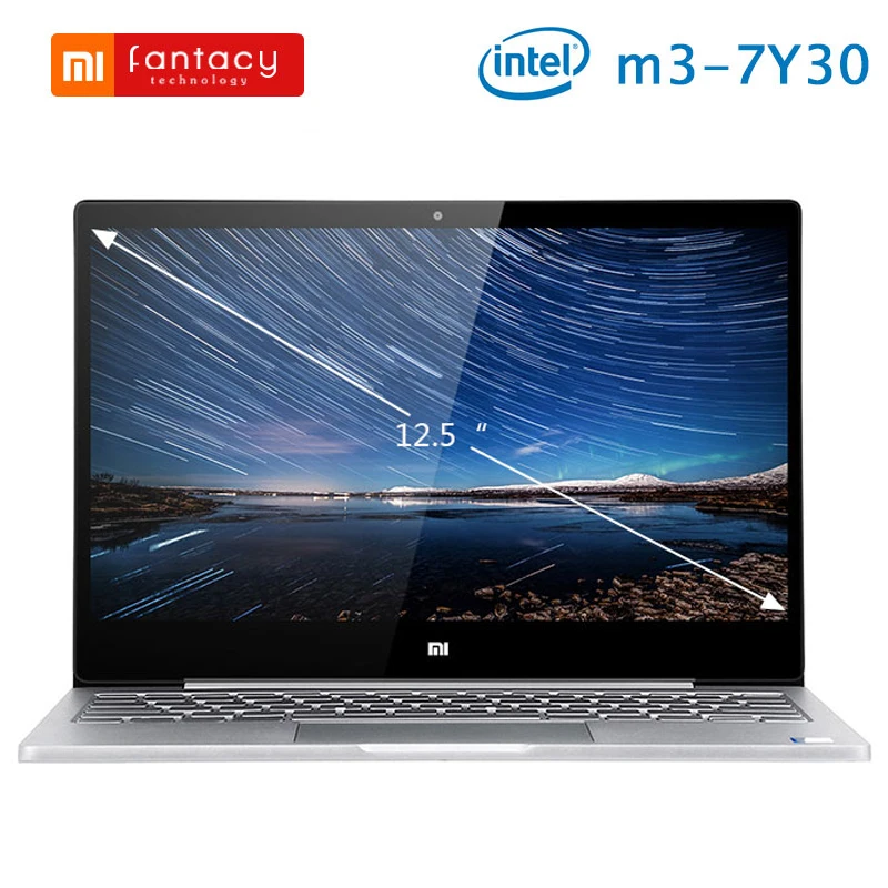 Оригинальный Xiaomi Mi Тетрадь Air 12 5 &quot2 4 GHz/5 ГГц Intel Core M3 7Y30 Процессор Гб Оперативная
