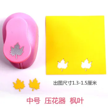 

free shipping 16mm maple leaf shape of eva foam punch craft punch for greeting card handmade arts work/paper punches