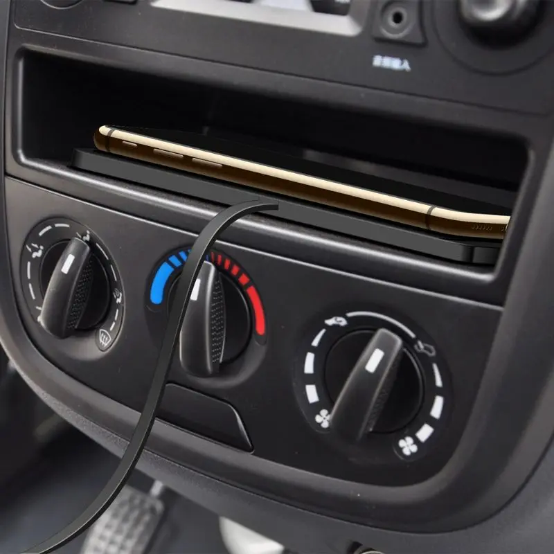 Универсальное USB Qi Беспроводное Автомобильное быстрое зарядное устройство для