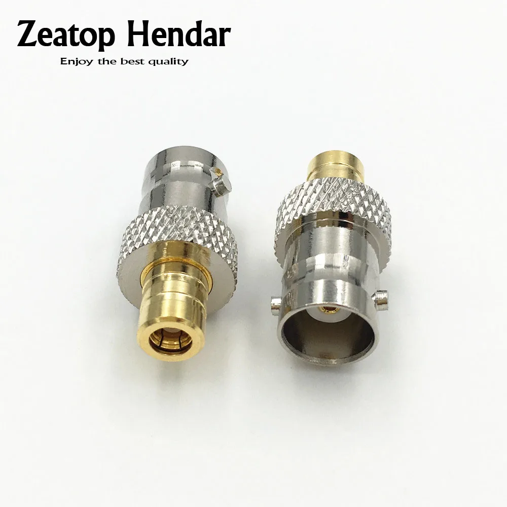 Buy 2Pcs Brass BNC Female Plug to SMB Female Jack RF