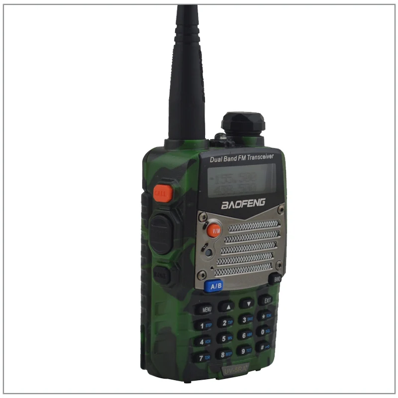 Камуфляж baofeng Радио dualband радио UV-5RA+ walkie talkie двойной дисплей 136-174/400-520 МГц с бесплатным наушником BF-UV5RA