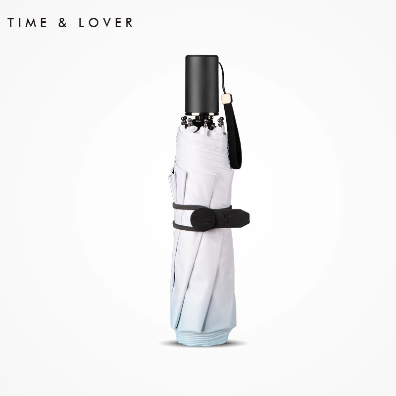 TIME&ampLOVER Fashion Ladies Five Folding Umbrella Gradient Colorful folded Sunscreen Anti-UV Protection Women's | Дом и сад