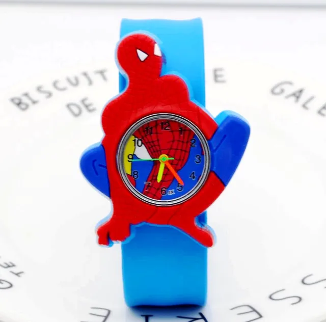 Hot sale students spiderman watch children watch slap cartoon baby watch boy spo Hot sale students spiderman watch children watch slap cartoon baby watch boy spo