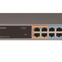 8 портов 54 W PoE коммутатор 4 порта POE для CCTV IP Camera 10/100 Мбит/с IEEE802.3af/at(SIP-POE804F