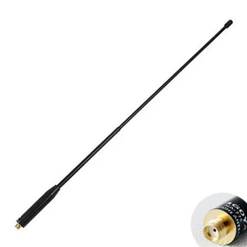 

2pcs/lot Na-775 Sma-f Uhf+vhf Handheld Antenna For Baofeng Uv-5r 888s H777 Hyt Puxing Tyt Kenwod Walkie Talkie