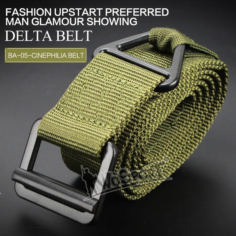 

WoSporT New Men Tactical Army Military Belt Combat BlackHawk CQB Rappel Adjustable Waist Tape Gear SWAT Duty Rescue Rigger Belt