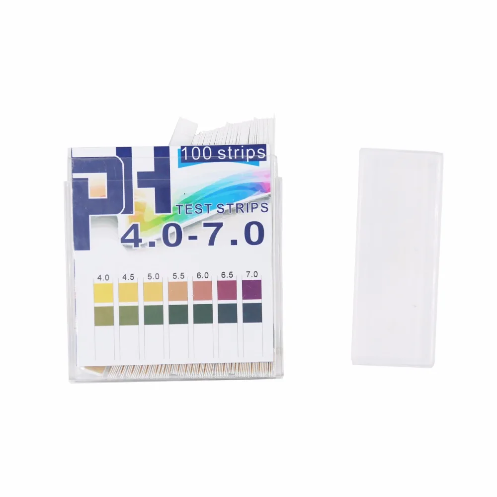 

pH Test Strips 4.0-7.0, Universal Strips To Test Water Quality For Swimming Pools, Hydroponics, Aquarium, Soil, Urine 20%OFF