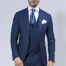 2 пуговицы с острым отворотом Мода Terno Masculino(куртка+ брюки+ жилет+ галстук) новое поступление новейший Дизайнерский Костюм Homme Slim Fit мужской костюм