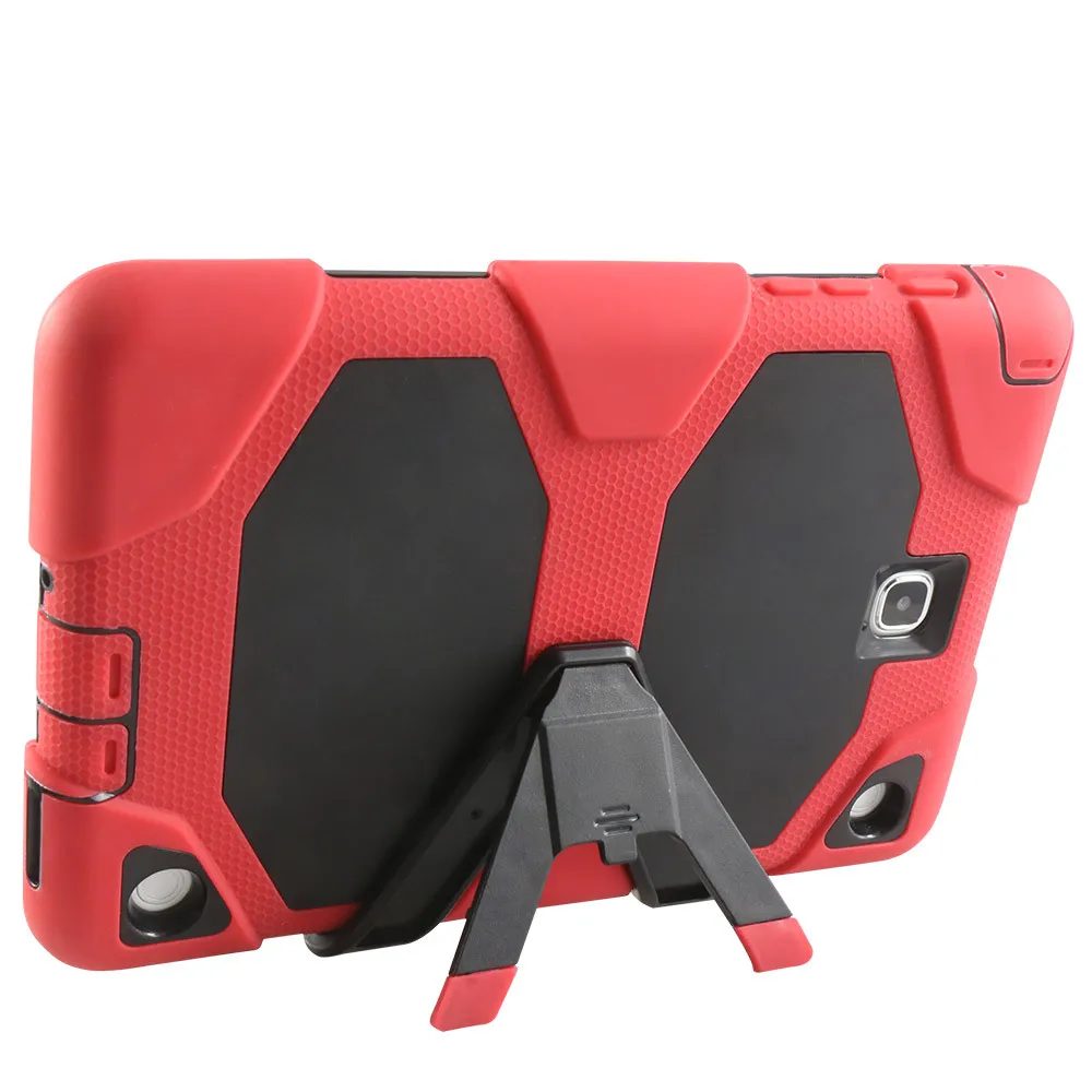 Robot Silicon Case Stand Holder Heavy Duty Rugged Armor Hybrid TPU+PC Shockproof Cover For GALAXY Tab A 8.0 T350 | Компьютеры и офис
