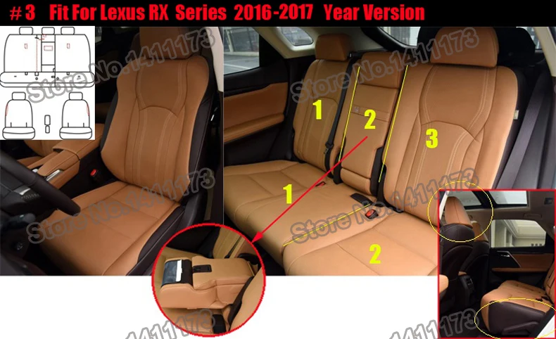 CARTAILOR кожаный чехол автокресла подходит для Lexus rx350 rx330 rx300 rx450h rx270 rx200t Защитные чехлы для сидений передние и задние аксессуары