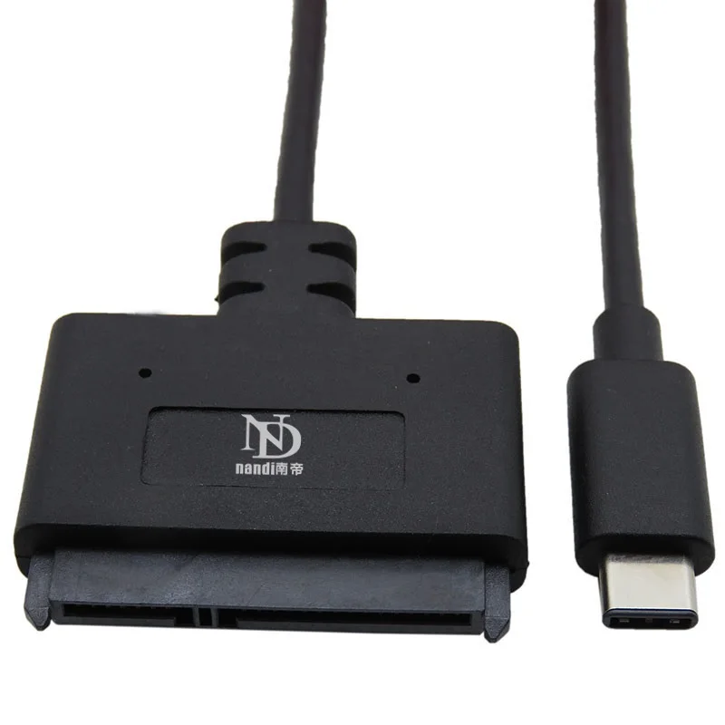 Кабель Thunderbolt USB 3 1 Type C для Sata 7 + 15 22 pin переходник внешний HDD 2 5 &quotжесткий диск Macbook 12