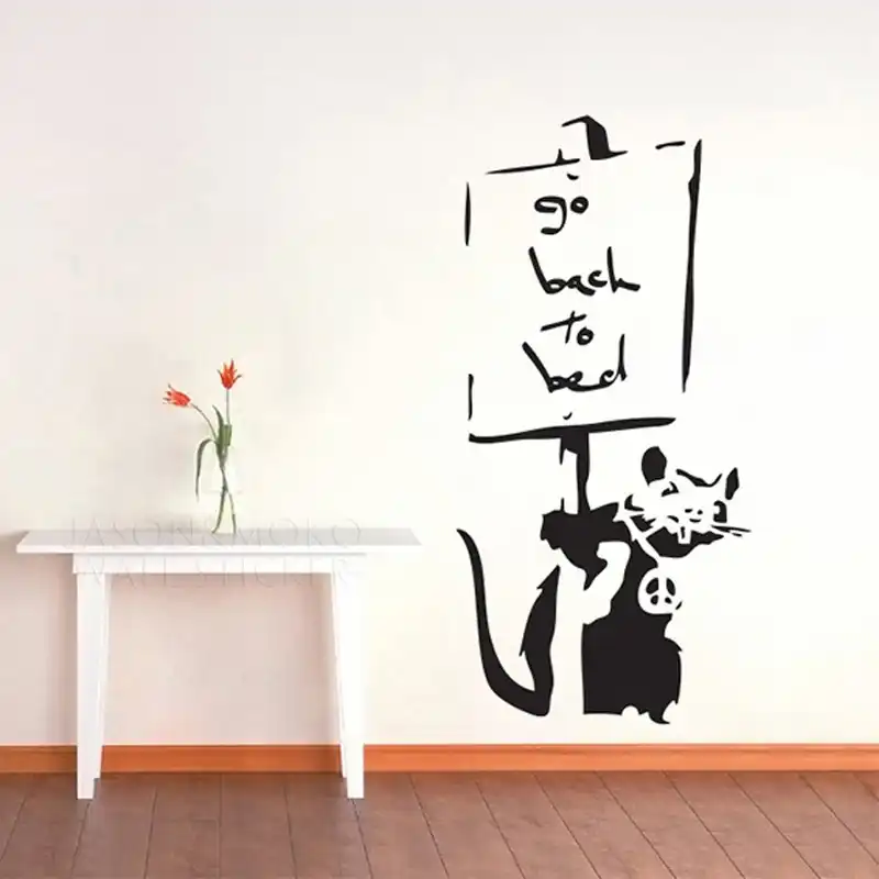 banksy wall stickers