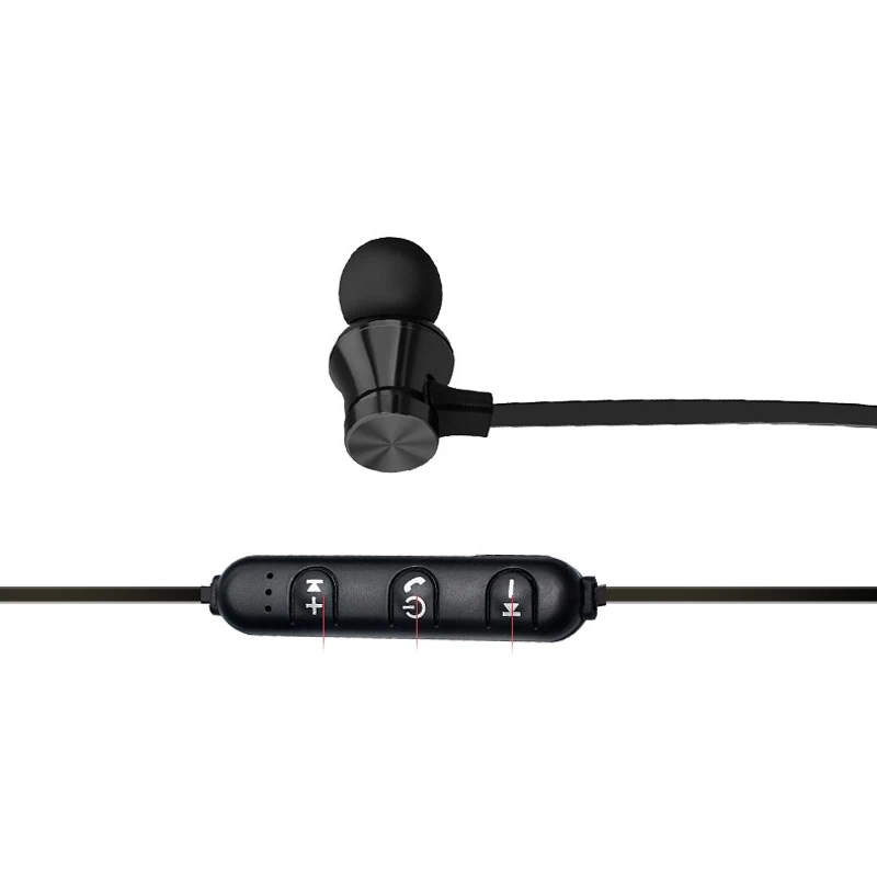 Магнитные беспроводные Bluetooth наушники стерео спортивные водонепроницаемые наушники беспроводные наушники-вкладыши с микрофоном для IPhone samsung xiaomi