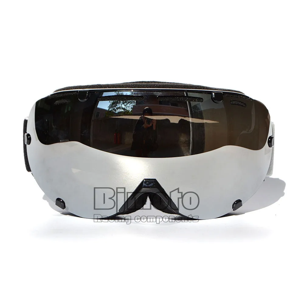 BJMOTO/мужские лыжные очки для сноуборда для мальчиков и девочек, солнцезащитные очки, противотуманные, широкие, сферические, с линзами, для скейта, УФ-очки
