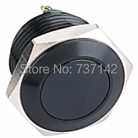 

ELEWIND Black metal push button(PM161F-10/J/A)