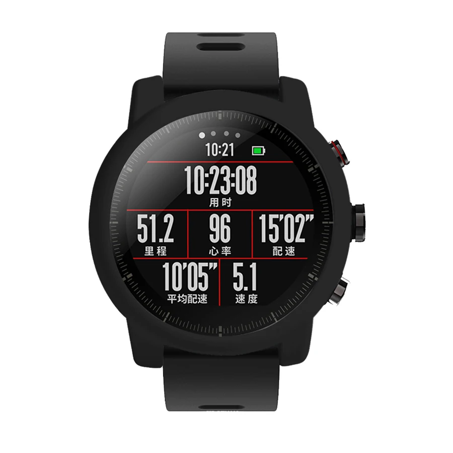 Силиконовый защитный чехол для часов Amazfit Stratos Xiaomi Huami 2/2S аксессуар