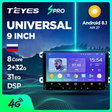 Teyes SPRO Android 8,1 Автомобильный мультимедийный плеер для VW Volkswagen Golf Poloskoda Октавия Рапид радио Tiguan Passat b7 b6 gps