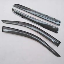 Free shipping side window deflector accessories car door window visor for toyota hilux revo 2015 2016 + Awnings & Shelters