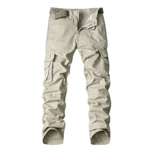 MISNIKI Новое поступление хлопковые мужские брюки карго камуфляжные военные армейские Рабочие Комбинезоны с несколькими карманами дропшиппинг AXP104