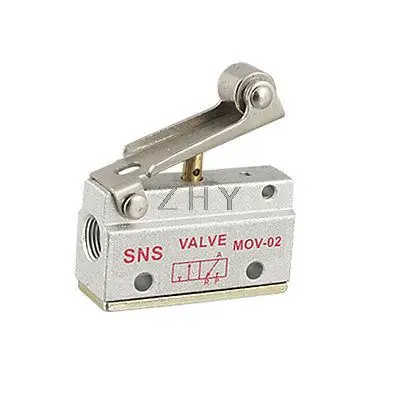 

2 Position 2 Way Mechanical Pneumatic Valve 3/8 NPT