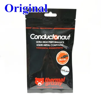 

Thermal Grizzly Conductonaut 1g PC Graphics card CPU GPU Cooling liquid metal Thermal Compound Cooler fan Thermal Grease/paste