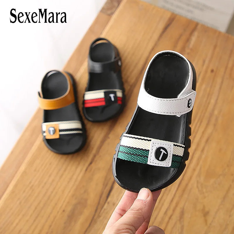 

2019 Summer Children Boy Sandals Non-slip Soft Bottom Baby Girl Sandals Nice Mix Color Kids Shoes New Toddler First Shoes C03171