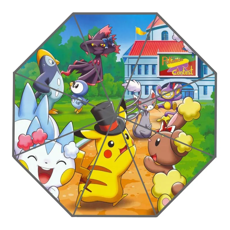 

Custom Pokemon Umbrellas New Arrive Useful Foldable Sunny and Rainy Sunscreen Umbrella