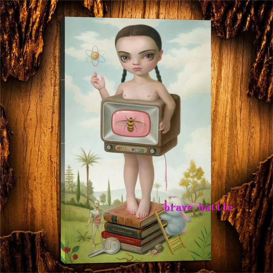 Mark Ryden детский необычный холст для живописи Тёмный мир гостиная спальня домашний
