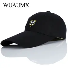 Wuaumx высокое качество сезон: весна–лето Бейсбол Кепки S для женщины и Для мужчин Спорт на открытом воздухе солнцезащитные Кепки долго Шляпы Хлопок Регулируемый бейсболка шляпа женская летняя бейсболка мужская шапка