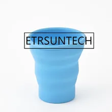 300 шт Складные кофейные чашки для путешествий на открытом воздухе портативные силиконовые складные телескопические складные стаканчики для воды