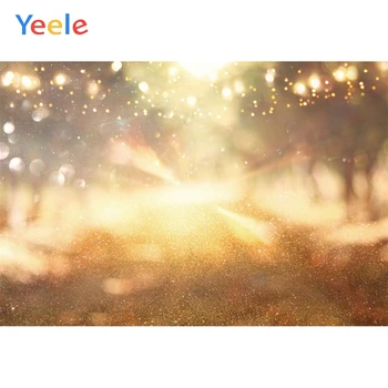 

Yeele Sand Light Bokeh Glitter Party Dreamy Baby Room Photography Backgrounds Customized Photographic Backdrops for Photo Studio