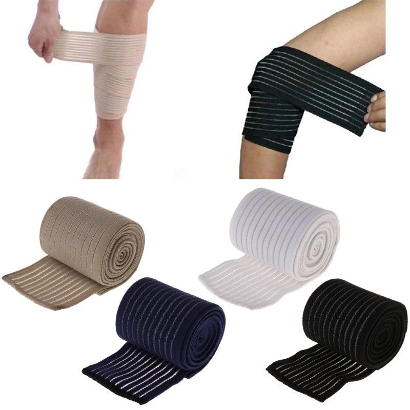 180cm Leg Knee Support Bands Bandage Brace Wrap Compression Strain