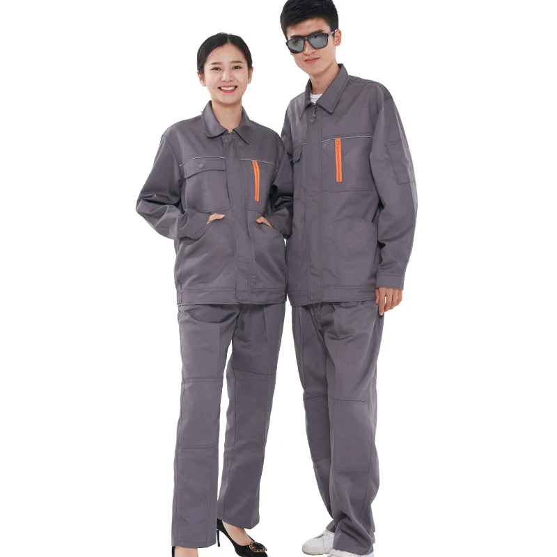 Overalls for workmen Women Worker Clothing Work wear Suit Unisex Two Pieces Repairman Machine Worke