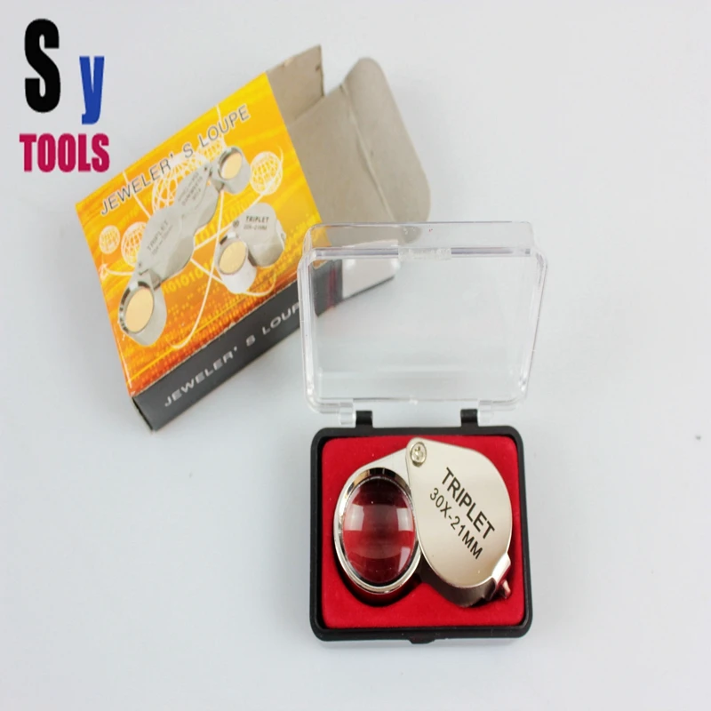 

New Mini Magnifier glass pocket magnifier for ruixin sharpener Loupe Protable Map Magnifier