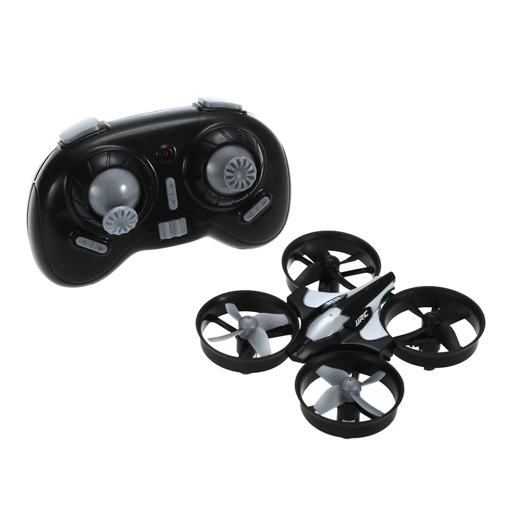 jjrc H36 мини Drone 6 оси RC микро quadcopters с Безголовый режим один ключ возвращение Вертолет VS H8 H37 mini Дрон Игрушечные лошадки - Цвет: Black