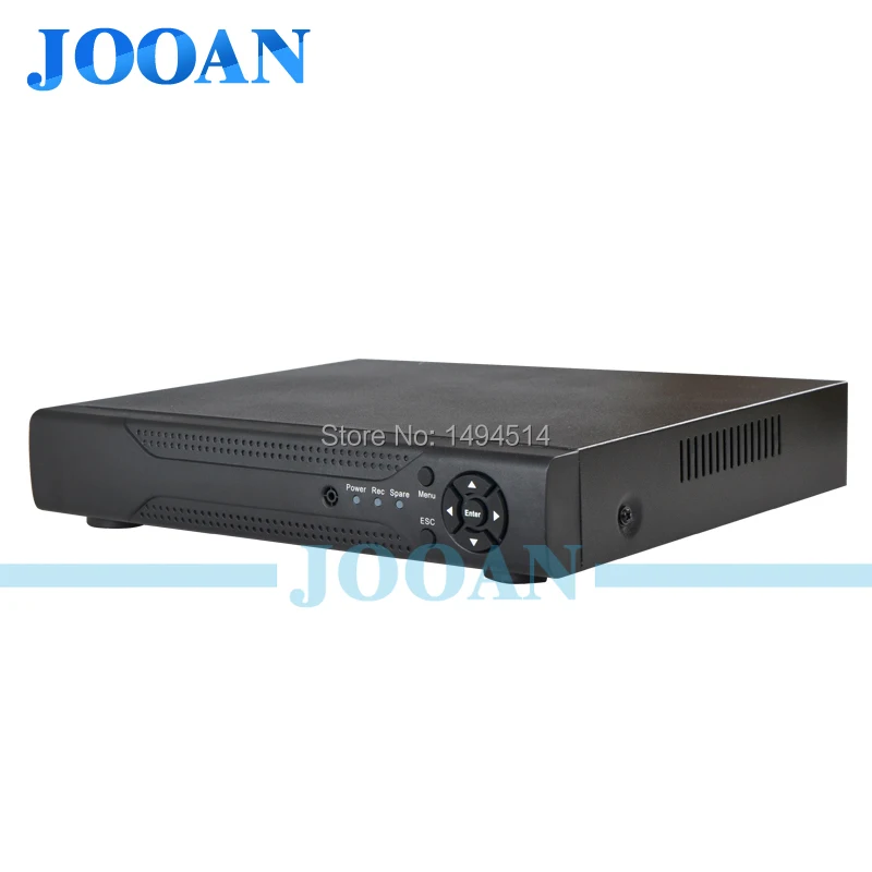 JOOAN H.264 4CH CCTV NVR безопасности IP Камера Видео видеонаблюдения Системы P2P ONVIF 2MP сети