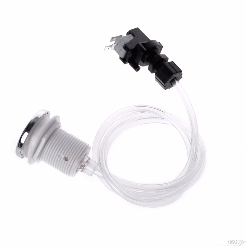 16A On Off Push Air Button Switch Jet Tool Set Bath Spa Tubing Kits For