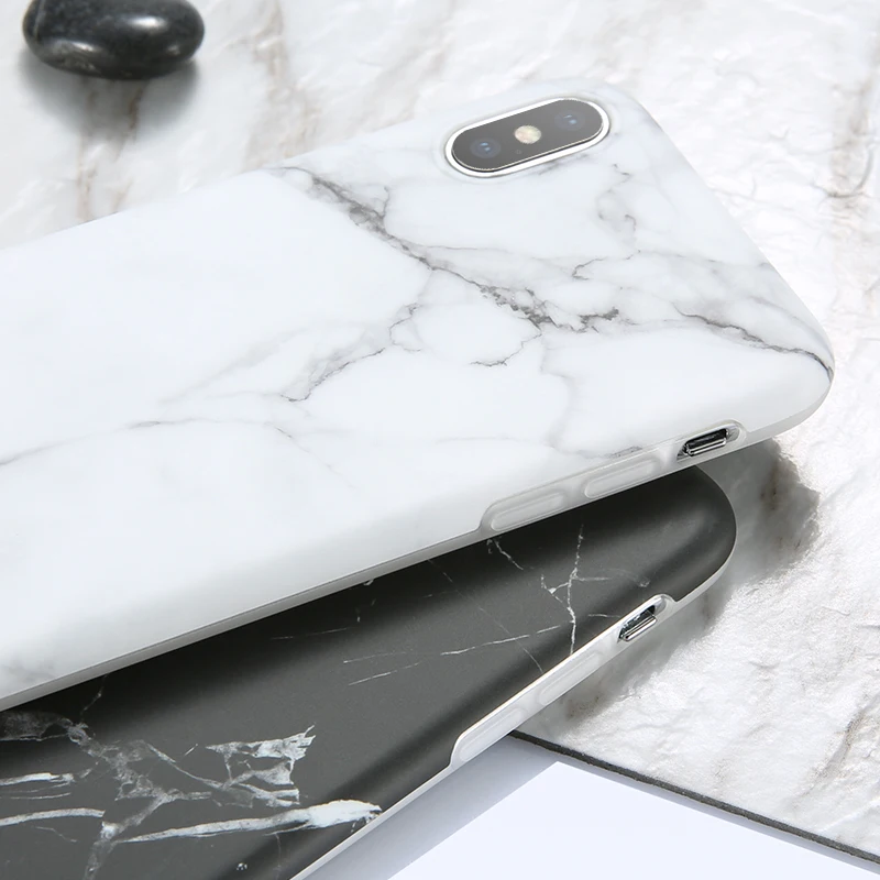 FLOVEME мраморный чехол для iPhone 6 6s 7 8 Plus роскошные мягкие силиконовые чехлы
