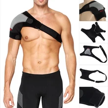 Дышащая опора для спины, для спортзала, для спорта, для ухода за одним плечом, бандаж для спины, защитный ремень, обертывание, пояс, накладки, оборудование, 1 шт