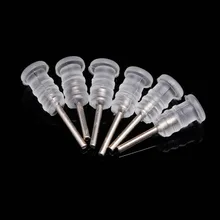 100 шт 3,5 мм телефон Анти Пыль Разъем для наушников Пробка Для iPhone 5S 6 6S 7 Plus