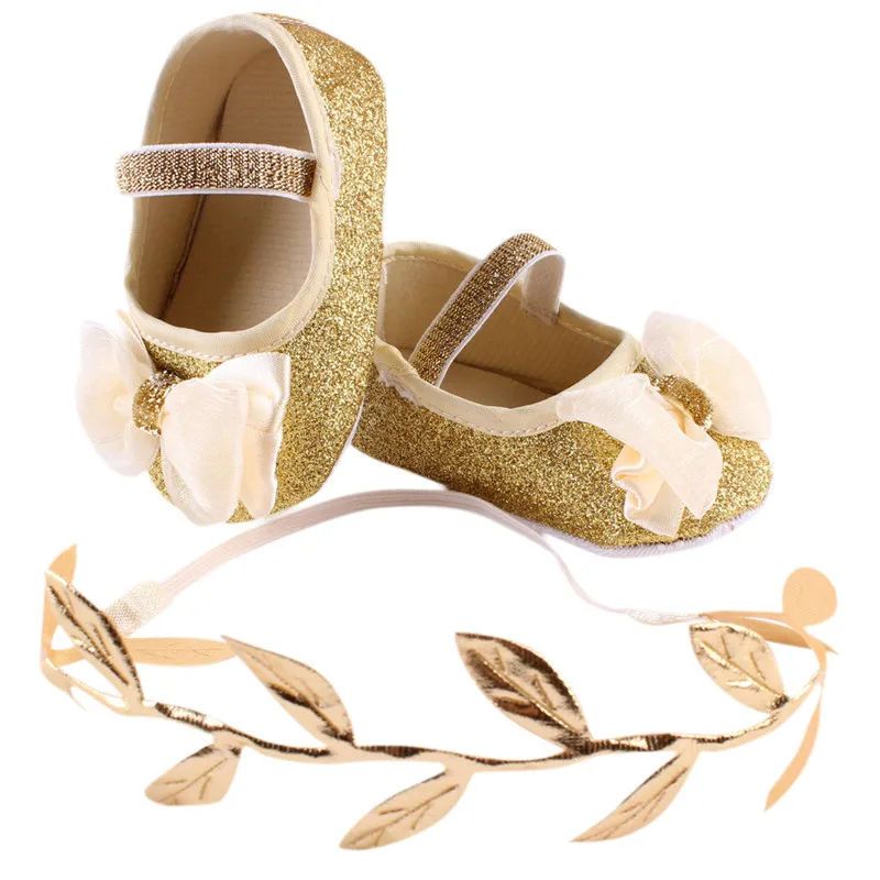 

TELOTUNY 2018 Baby Shoes Baby Girl Flower Shoes Sneaker Anti-slip Hand Soft Toddler Shoes+1pc Hairband
