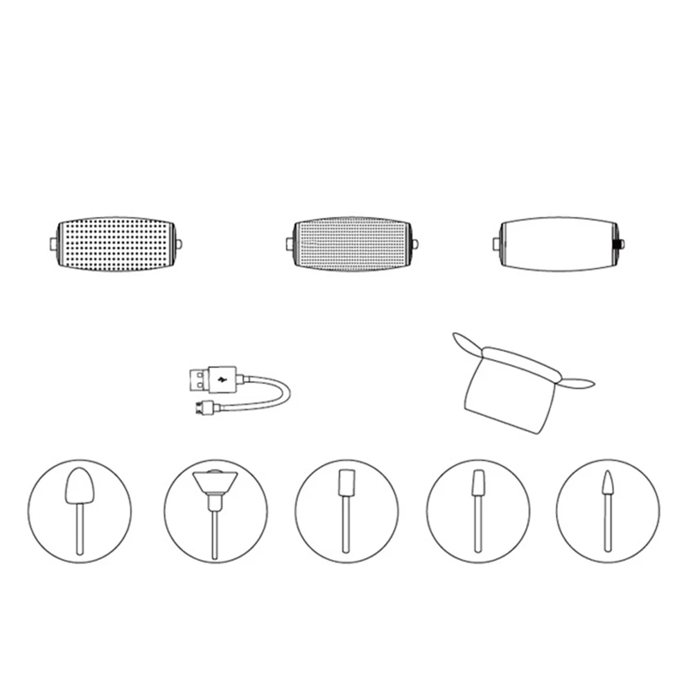 Электрический Мощный педикюр ремонт мозолей для удаления ног шлифовальный станок набор по уходу за кожей Электрический педикюрный инструмент для удаления мозолей пилка для ног