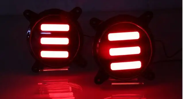 Мульти-функциональное 12В Светодиодный отражатель задний противотуманный фонарь хвост светильник заднего бампера светильник тормозной светильник для hyundai Grand I10