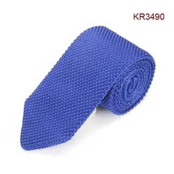 Для мужчин формальные галстук Повседневное Трикотажные Узкие галстуки для свадьбы Бизнес вечерние жениха BS88
