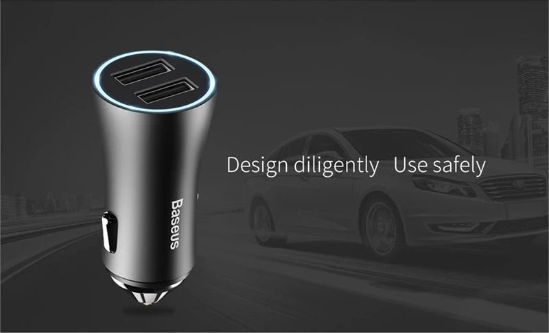 2 Dual Port USB Car Charger