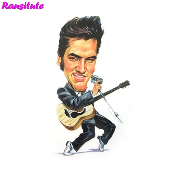 

R284 Superstar Personality DIY Applique Patch Couple T-shirt A-level powder thermal transfer decoration hot map